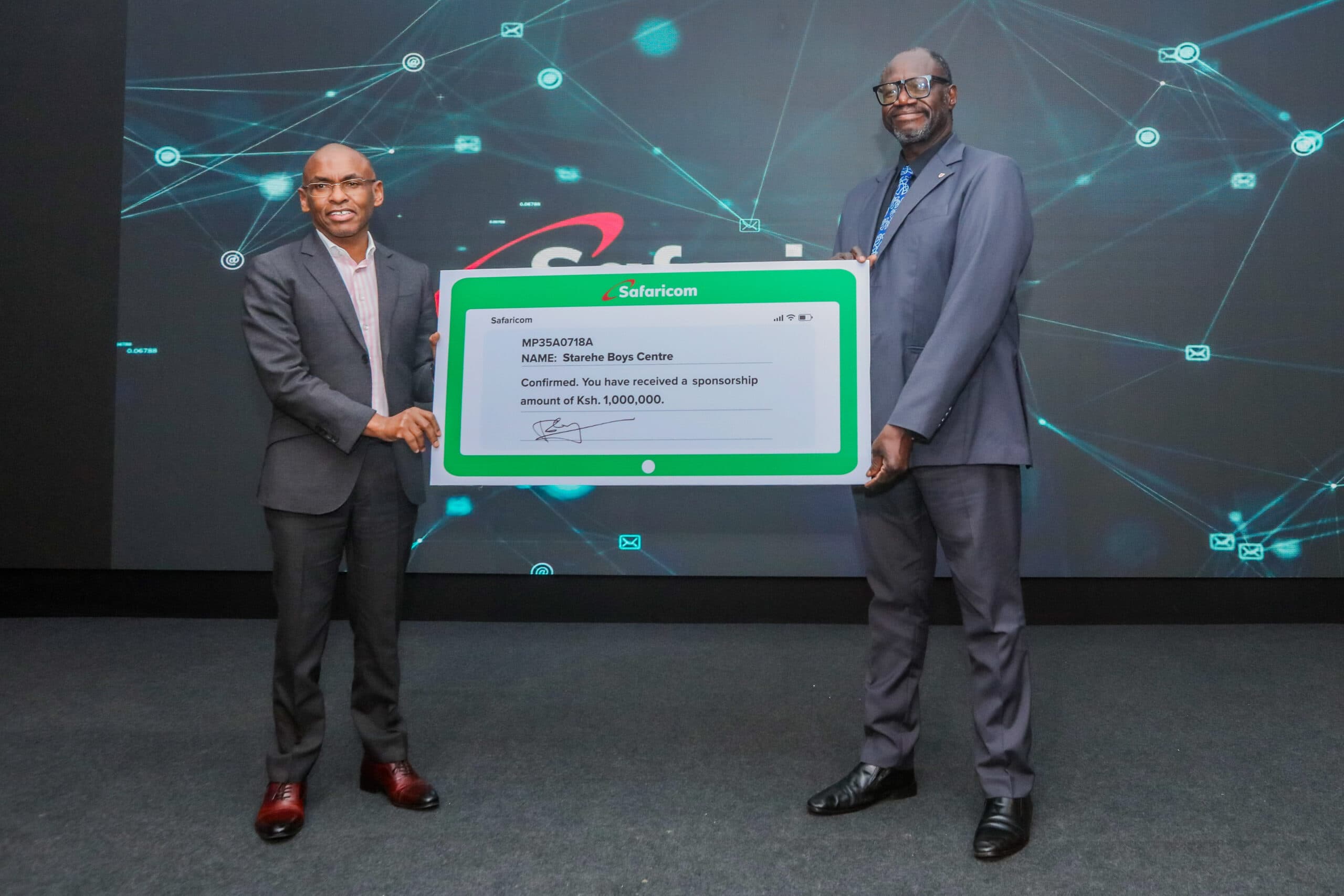 Safaricom injects Ksh. 1 million into the Dr. Geoffrey Griffin Memorial Bike-A-Thon