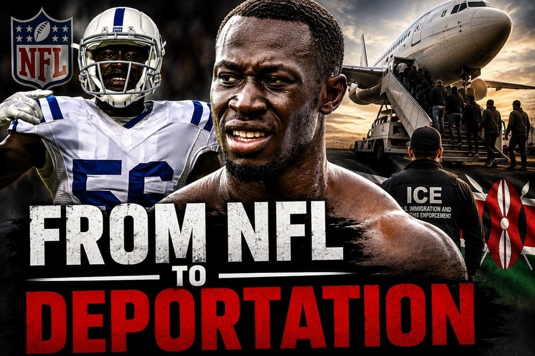 Former Indianapolis Colts Player Daniel Adongo Deported to Kenya