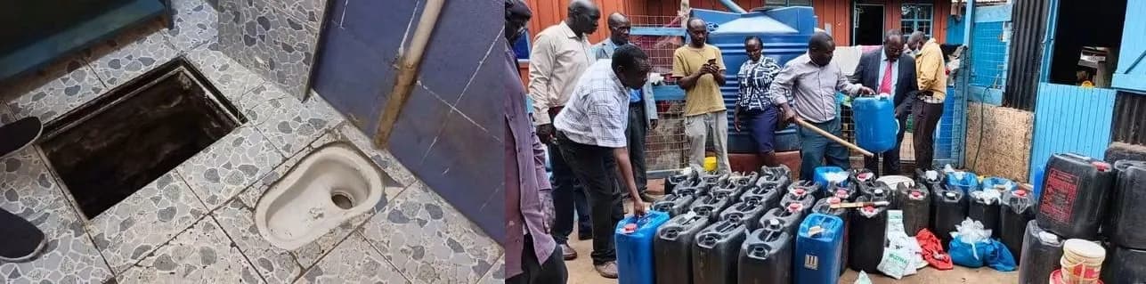 KRA uncovers underground chamber hiding ethanol, tobacco in Baringo