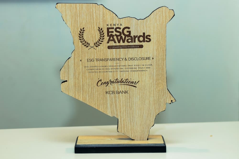 KCB Group wins top ESG transparency award at Kenya ESG Awards 2025