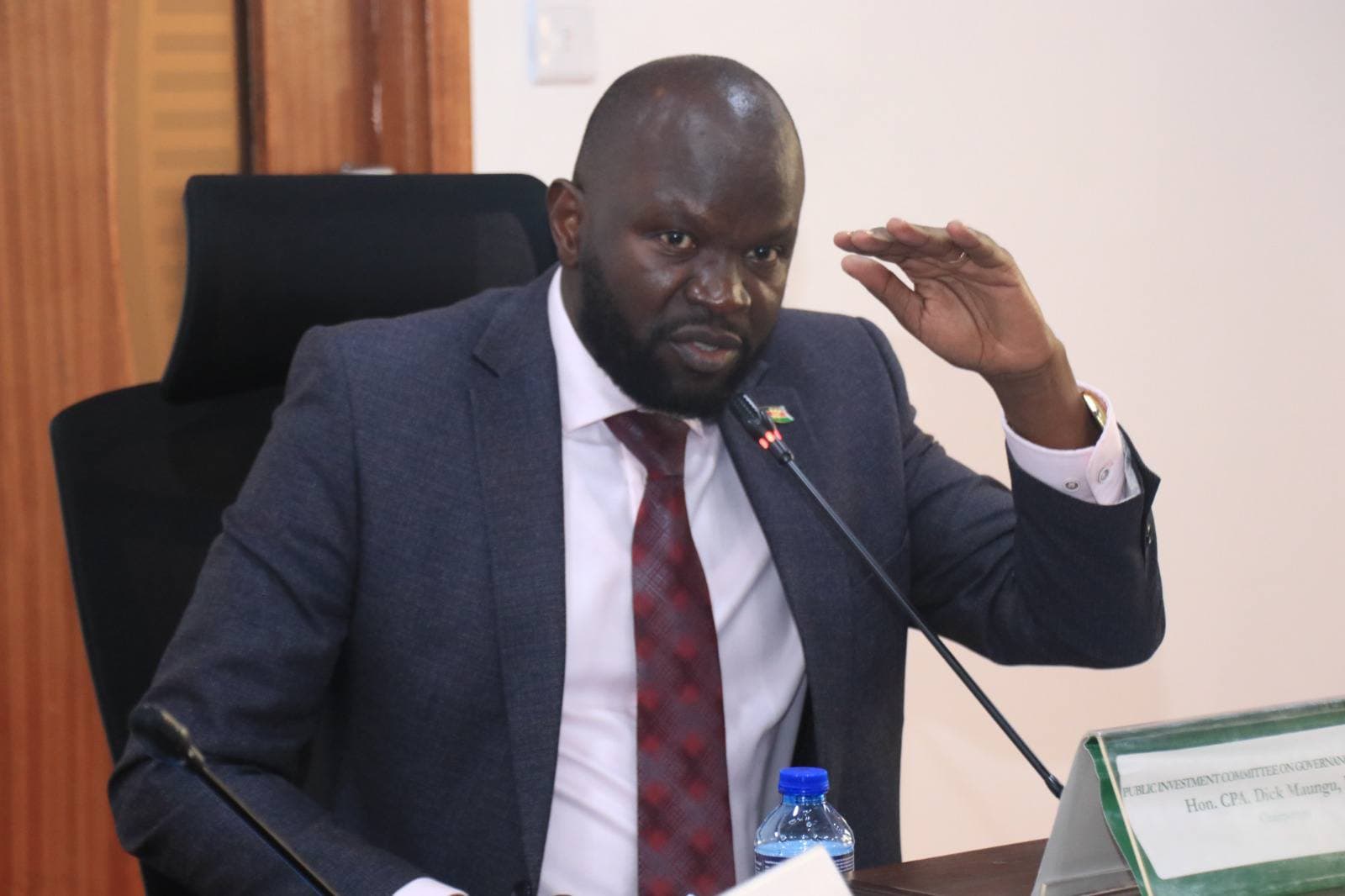 Luanda MP Dick Maungu Takes Over as PIC-E&G Chair After Wamboka’s Removal