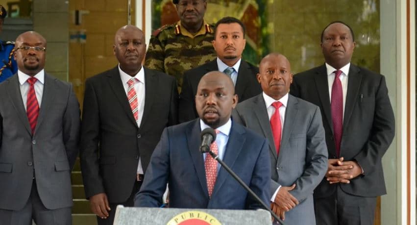 Police, KDF Deployed as Murkomen Rolls Out Nationwide Festive Season Security Plan