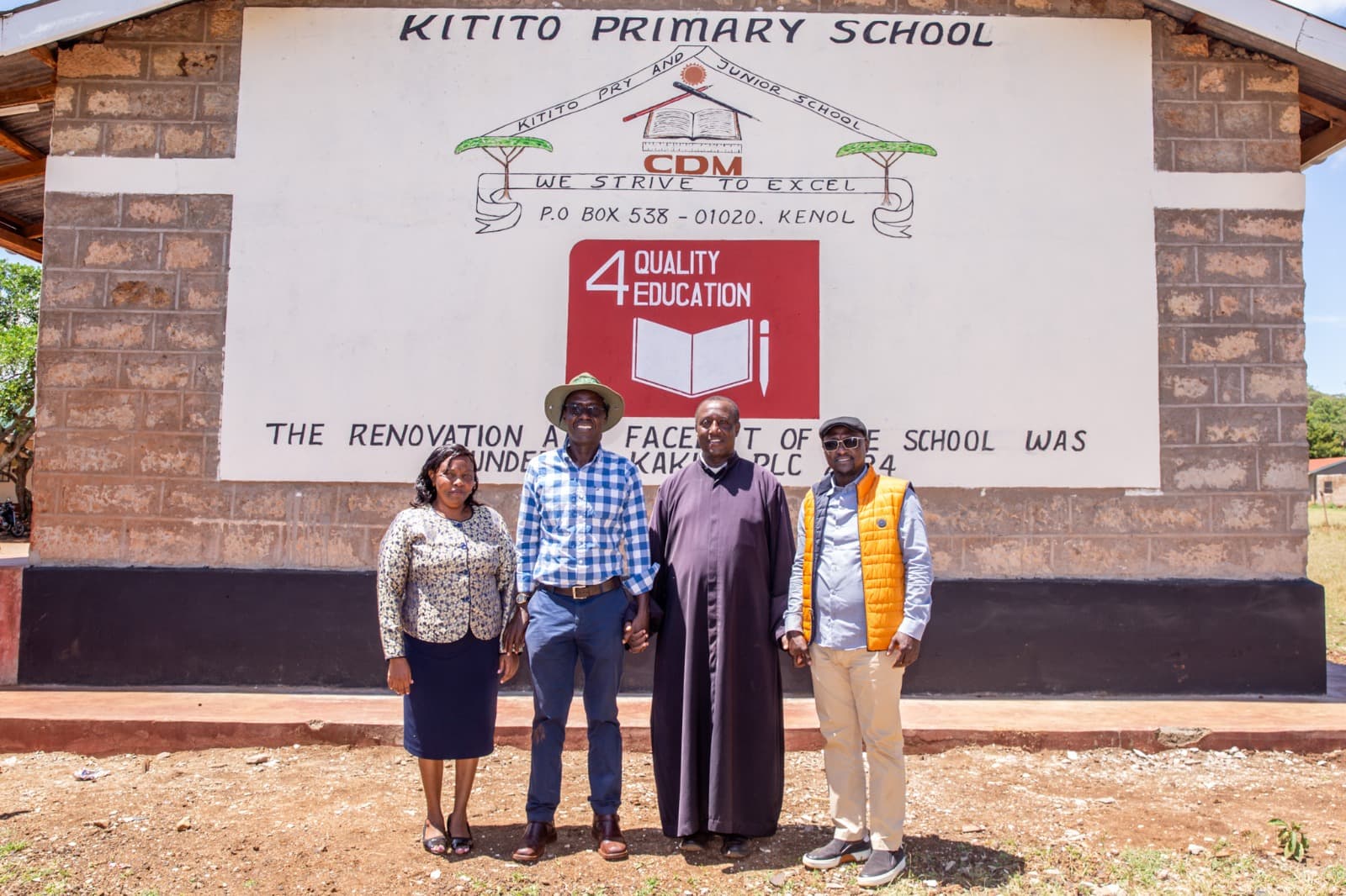 Kakuzi renovates Kitito Primary School in Murang’a at Ksh. 6.5 million