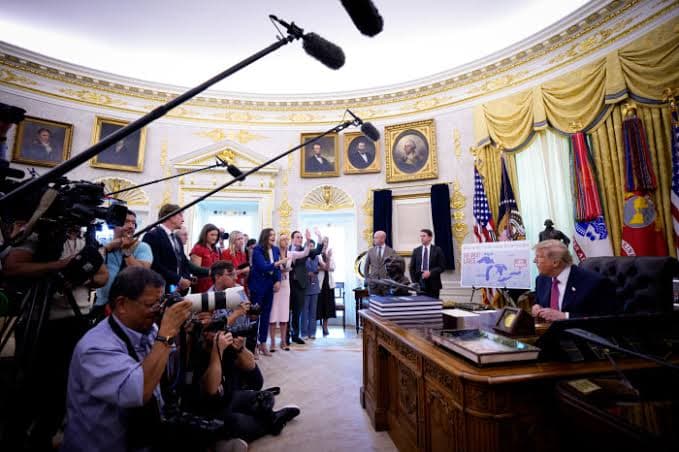 Trump says he is banning CNN, MS NOW and Politico from the White House