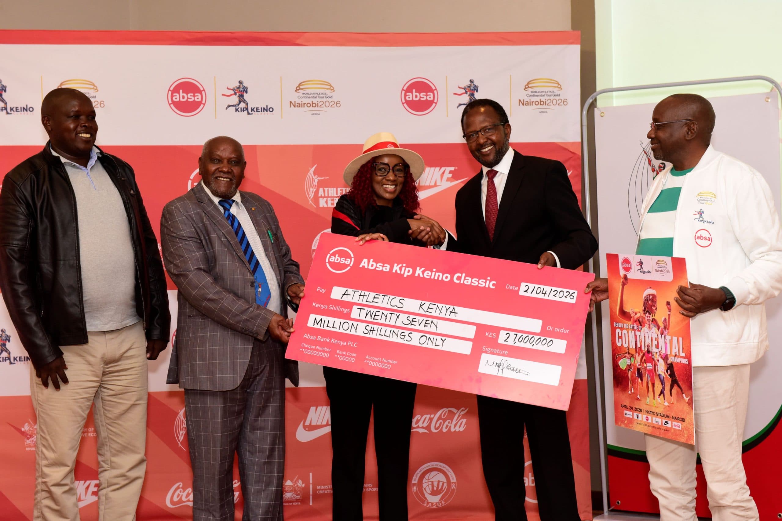 Absa Bank Kenya celebrates Nairobi’s successful Bid to host 2029 World Athletics Championships