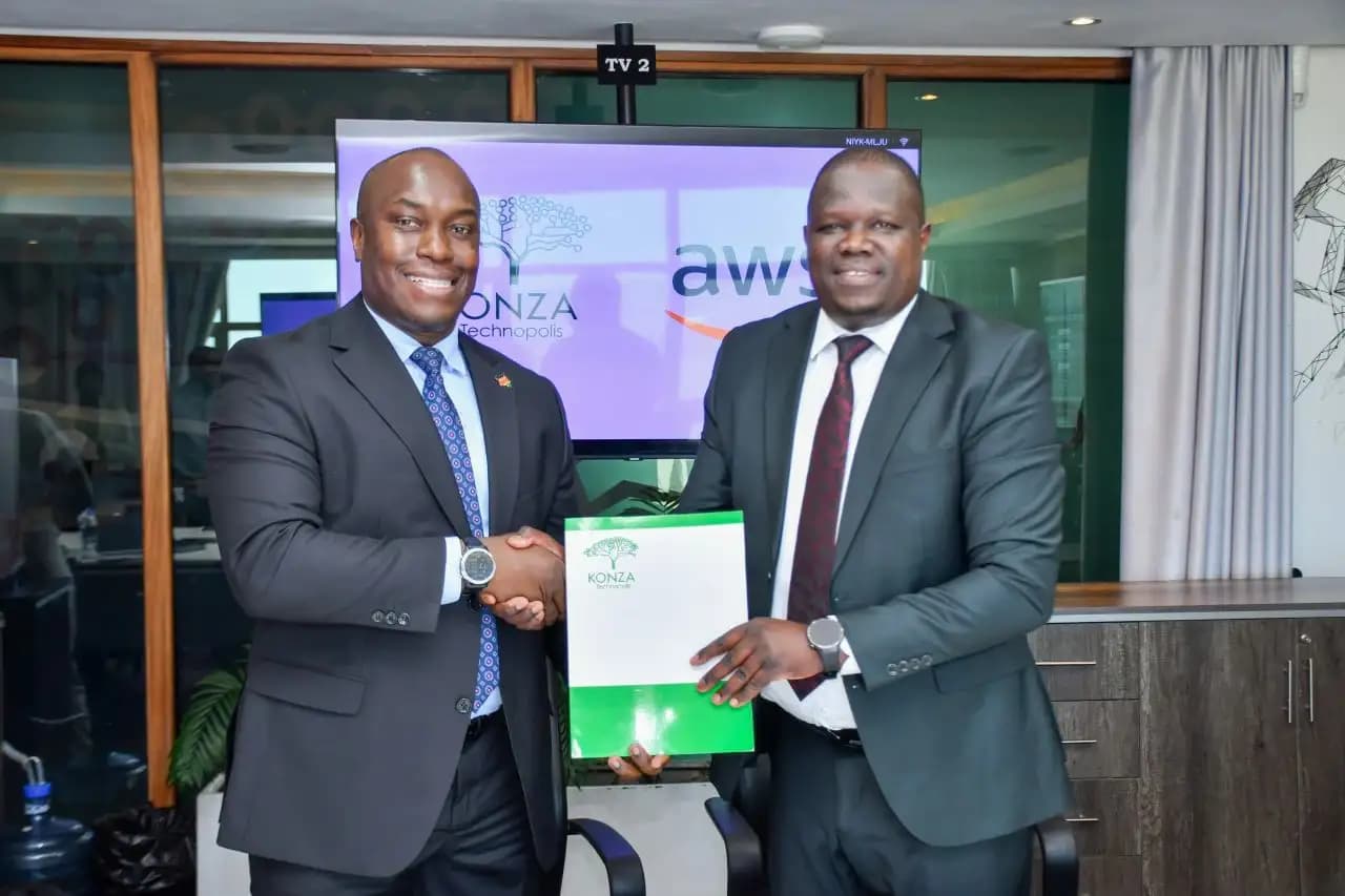 Konza, AWS Explore Launch of AWS Outpost and Startup Centre of Excellence in Kenya