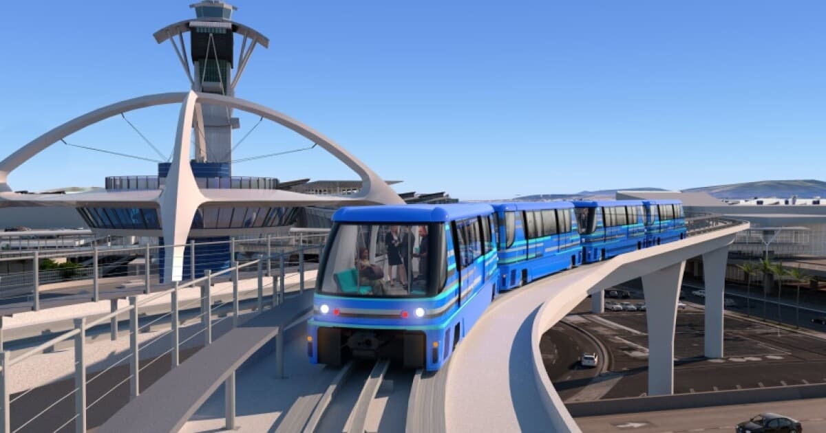 $2 Billion LAX’s People Mover Completion Set for Late 2025