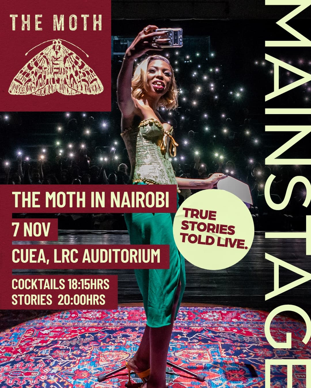 The Moth returns to Nairobi for the seventh year with five powerful stories