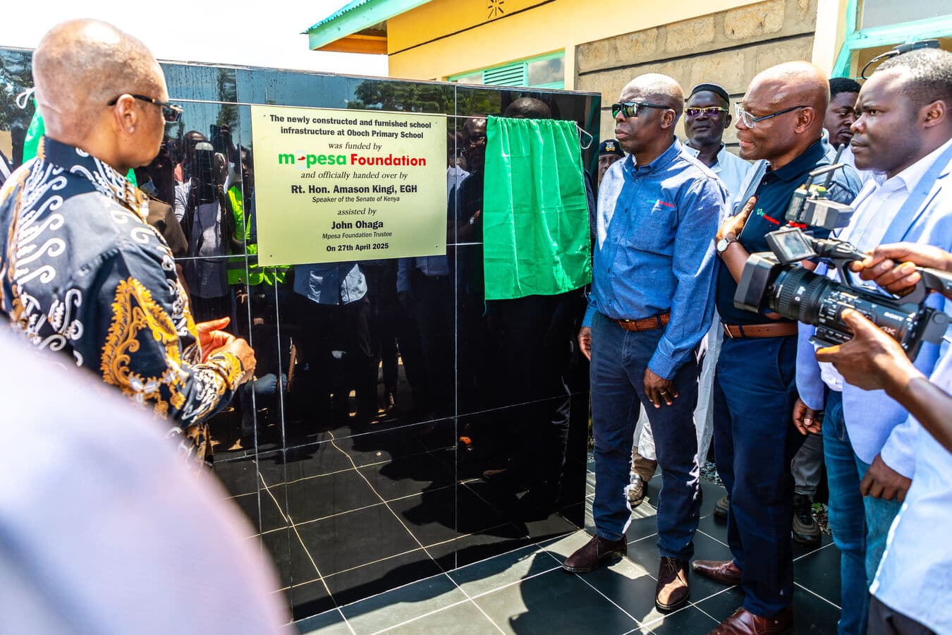 M-PESA Foundation gives Ksh. 35M to Oboch Primary School to upgrade learning infrastructure