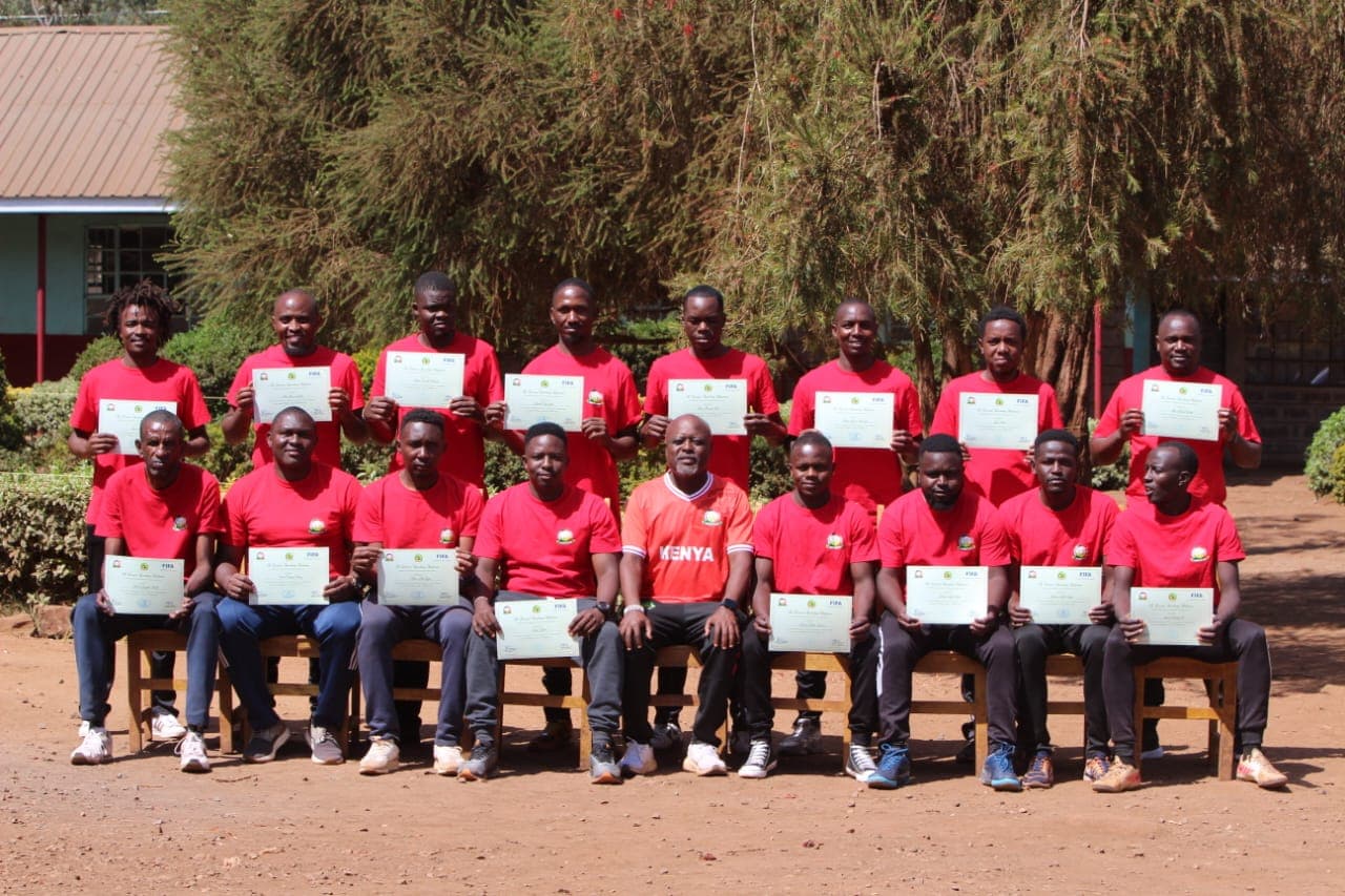 Coaches trained to promote football in Murang’a