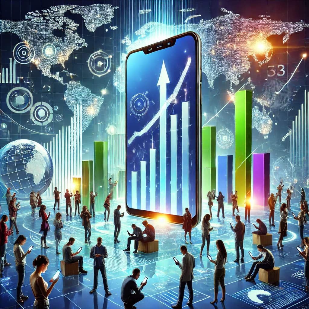Global smartphone market to bounce back with 6.2% growth in 2024