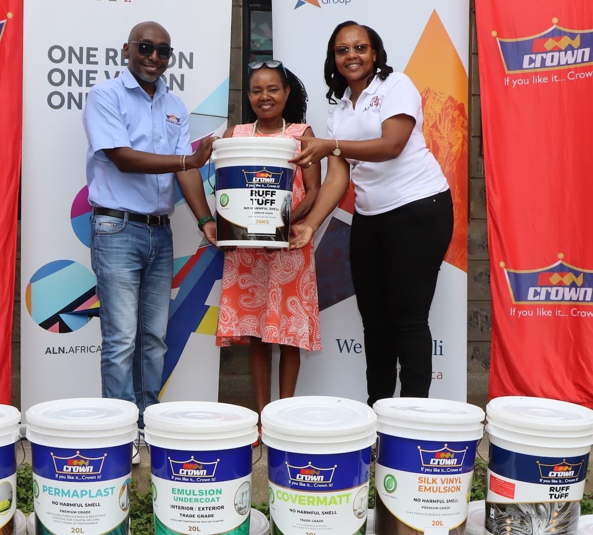 Crown Paints Gives Kajiado Children’s Centre a Makeover