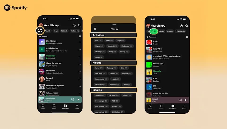 Spotify Now Lets You Sort Playlists by Mood with Smart Filters