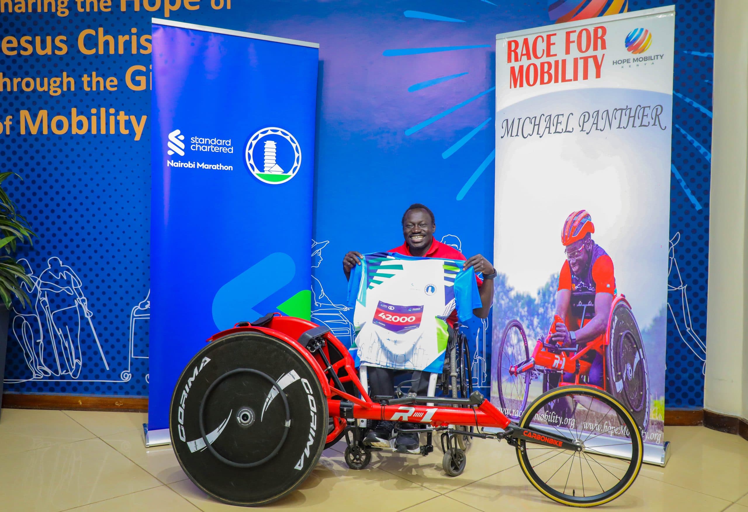 Standard Chartered Nairobi Marathon partner with Hope Mobility for 2026 edition