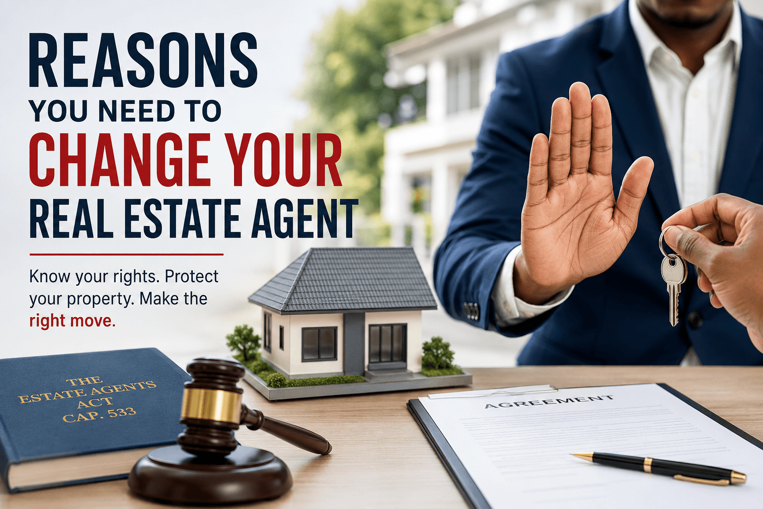 Reasons you need to change your real estate agent