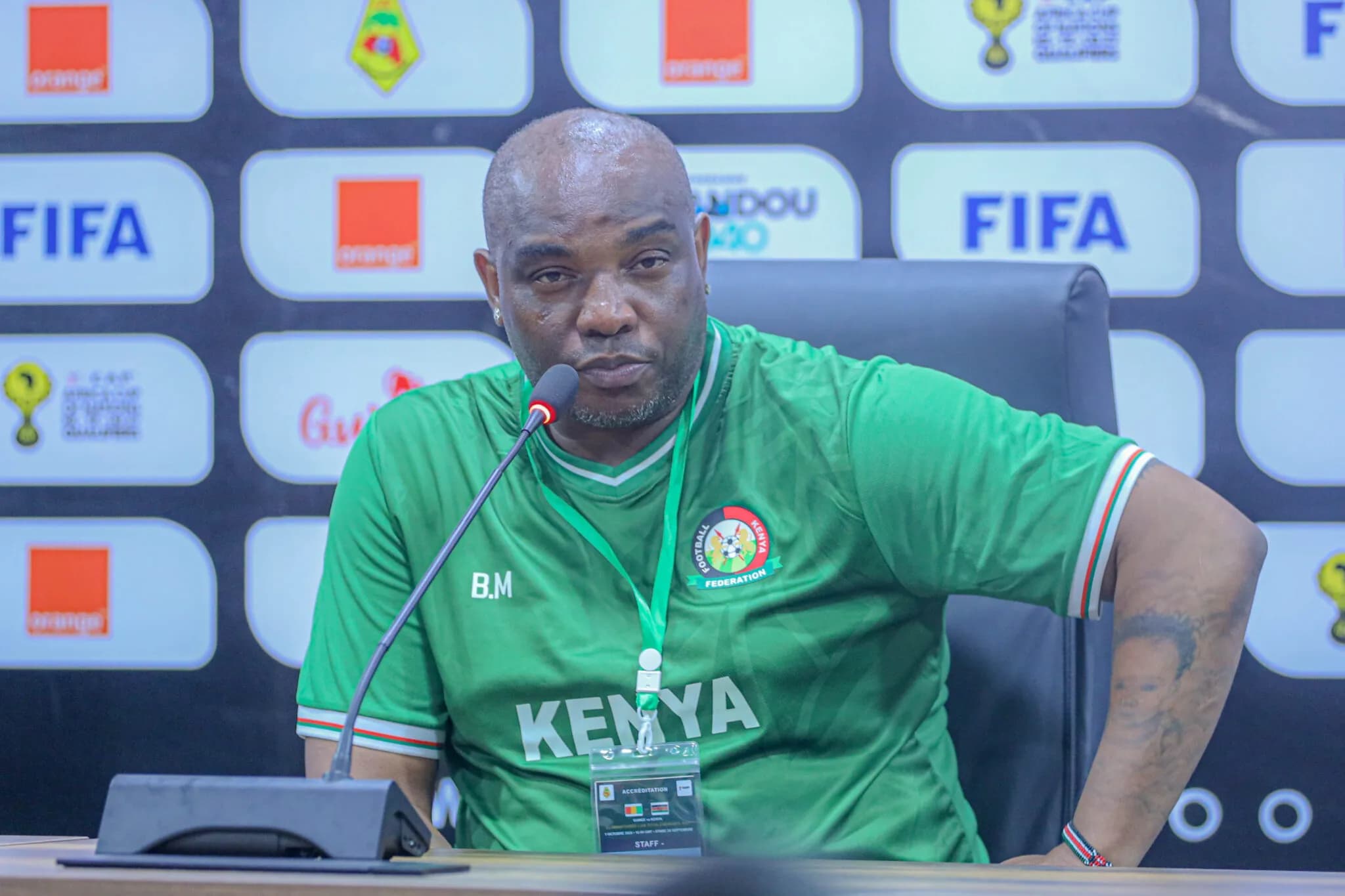 Why McCarthy was fuming on touchline in Harambee Stars loss to Guinea