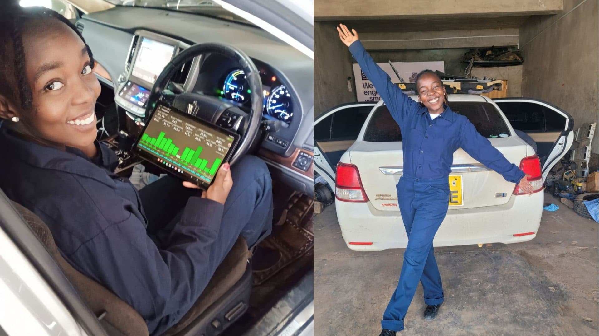 Nyambura Wambui: Criminology graduate who’s now Kenya’s queen of hybrid cars