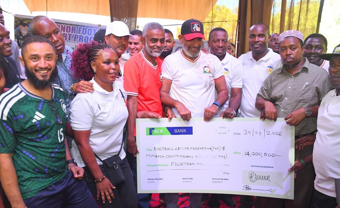 Mombasa County pays Sh14M to support football teams