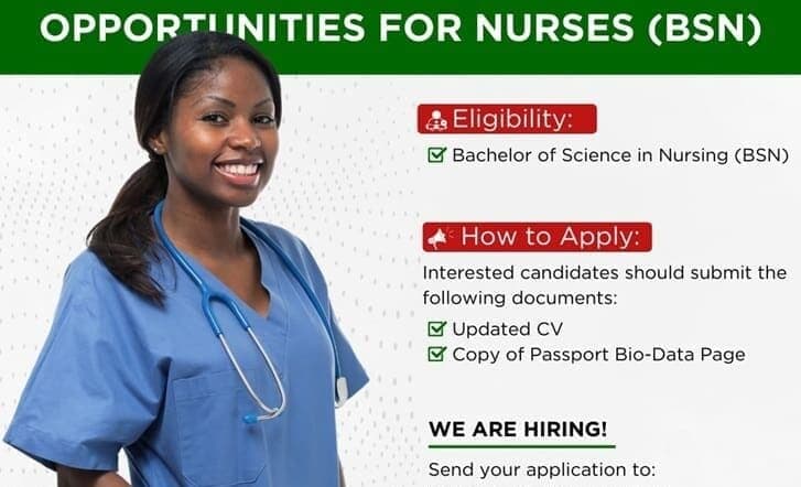 Nursing Jobs Opportunities in USA for Kenyan Nurses