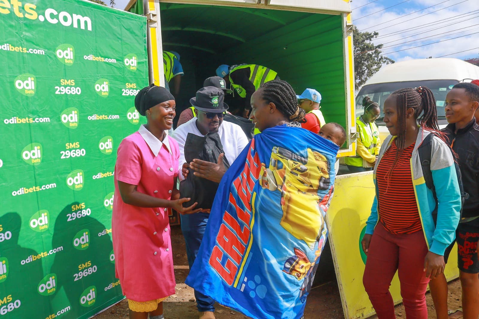 Happy Mother’s Day: Odibets Surprises Mums in Kawangware with Goodies