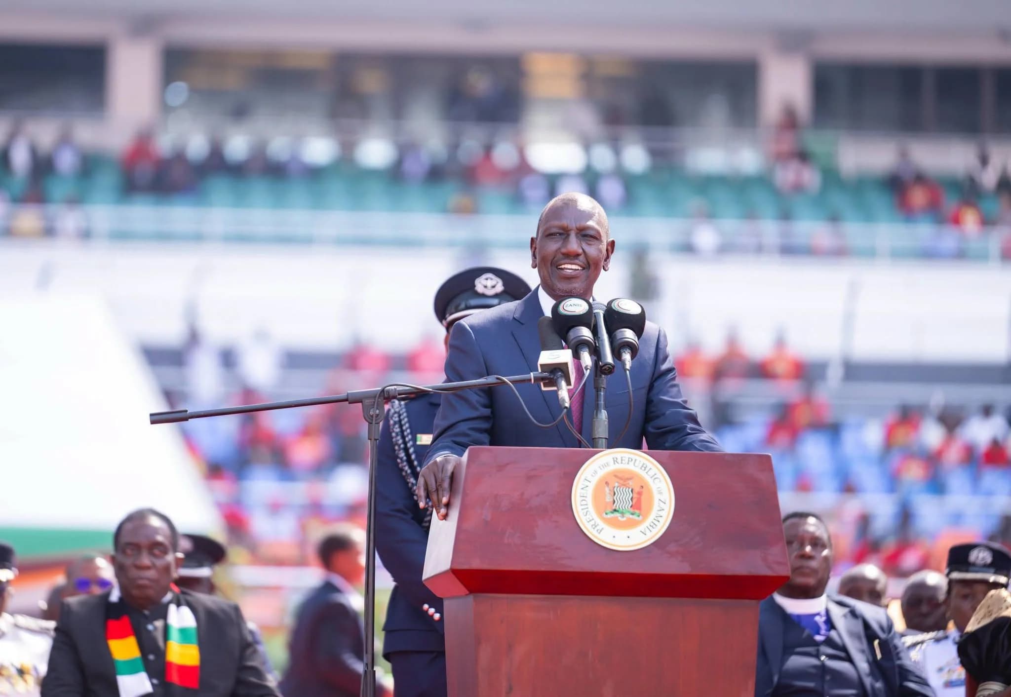 What Will Africa Do with Its Freedom? Ruto’s Full Speech at Hichilema’s Inauguration in Zambia