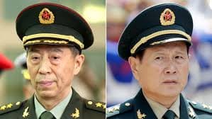 China announces suspended death sentences for former defence ministers