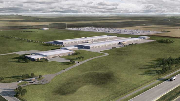 Apple’s US$1.375 billion Project Morgan data center in Waukee, Iowa