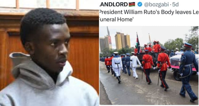Moi University Student to Face Trial Over Fake Funeral Post on President Ruto