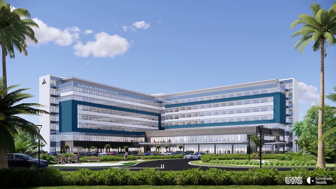 Turner Celebrates Topping Out at Alan B. Miller Medical Center in Palm Beach Gardens