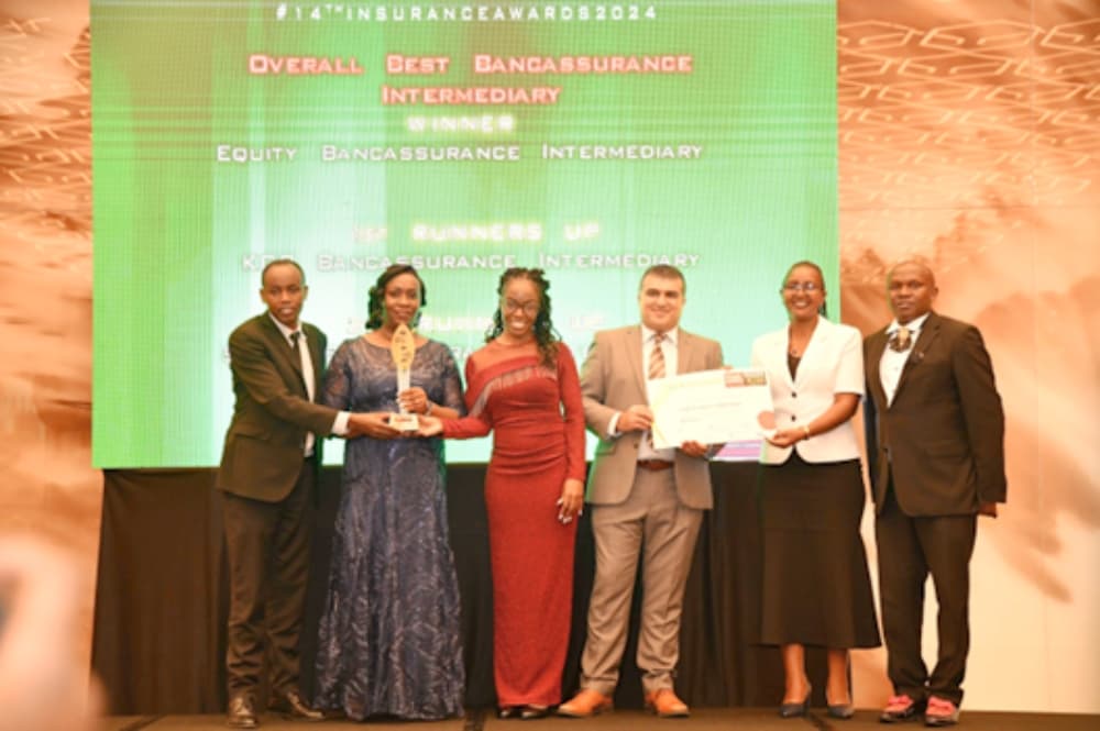 Equity Bancasssurance Intermidiary LTD and Equity Life Assurance (Kenya) LTD triump at the Insurance Awards 2024