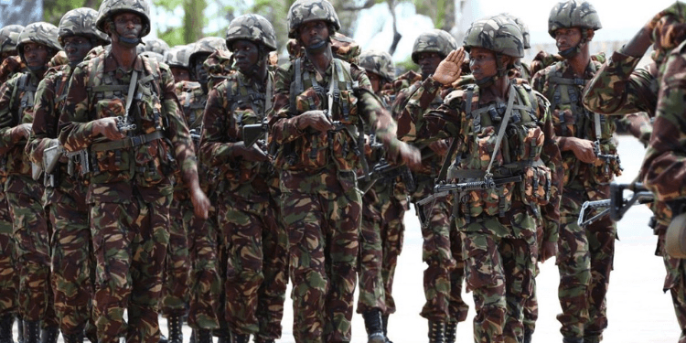 KDF Soldiers Take Charge as Protests Erupt in Nanyuki Over Ebola Quarantine Facility