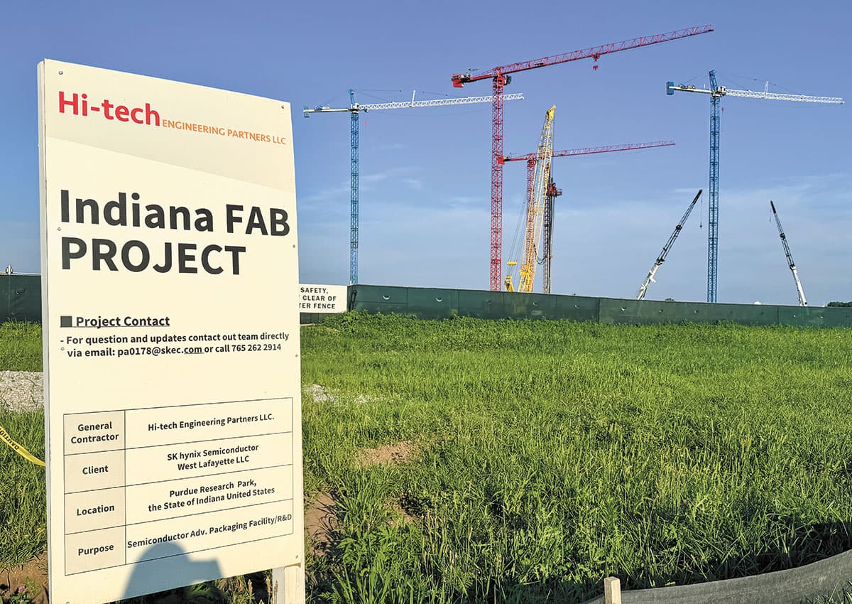 $3.8bn SK Hynix Chip Manufacturing Plant in West Lafayette Makes Headway despite Zoning Suit