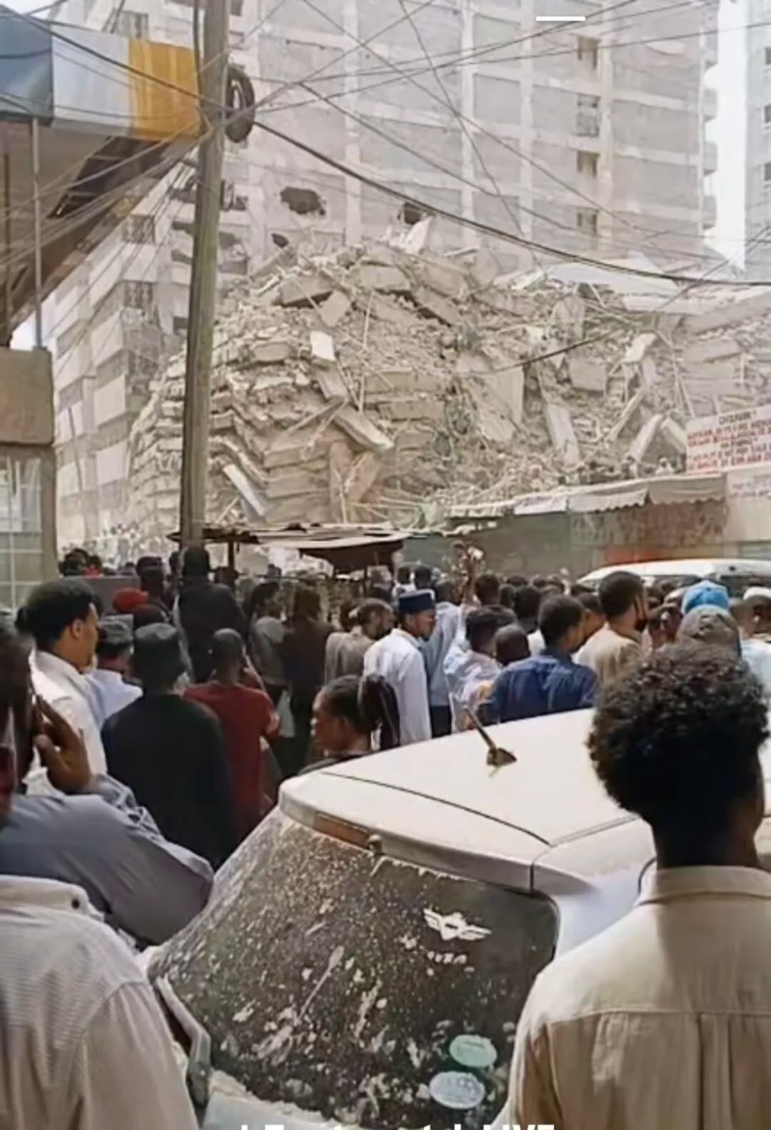 Eastleigh Collapse: Woman Pulled from Rubble as Search for Other Survivors Continues