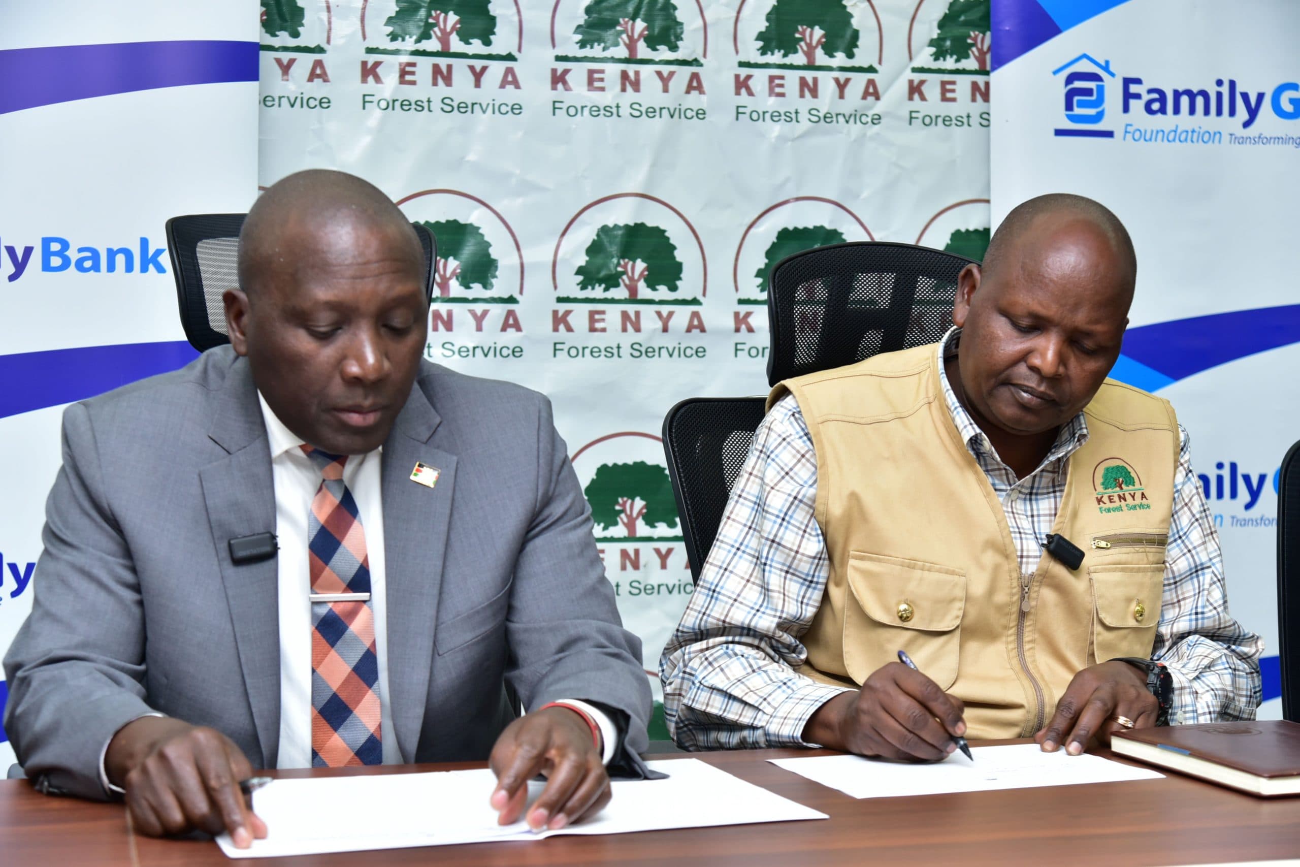 Family Group partners with Kenya Forest Service in Tree Seedlings Nursery Project