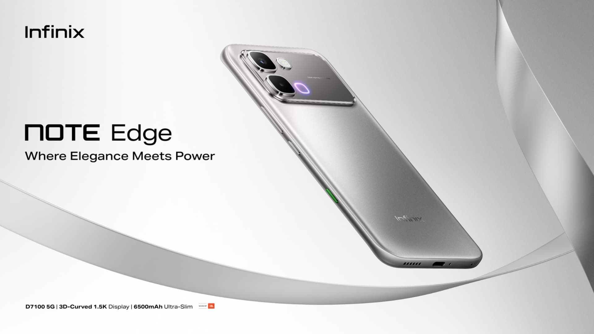 Infinix Launches Note Edge with 6500mAh Battery and Curved Screen