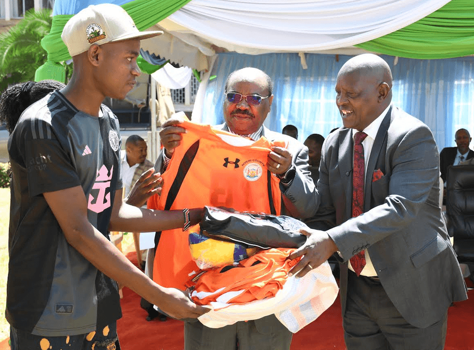 County issues balls and sporting outfits to 241 men and women teams