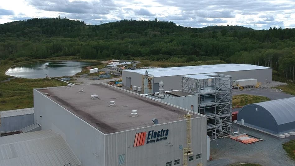 Electra Provides Progress Update on its Cobalt Sulfate Refinery, First-of-its-Kind in North America