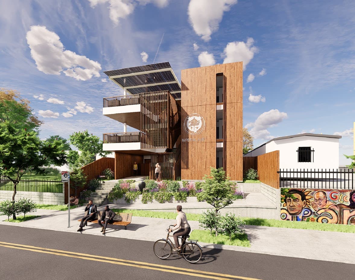 Bethel One the first housing project built on church-owned land San Diego
