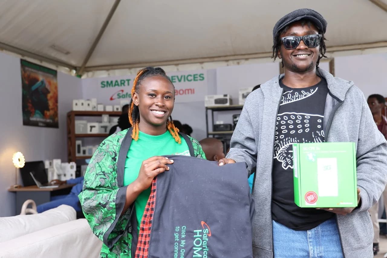 Safaricom Home Fibre customers in Embakasi got their questions answered at an estate clinic
