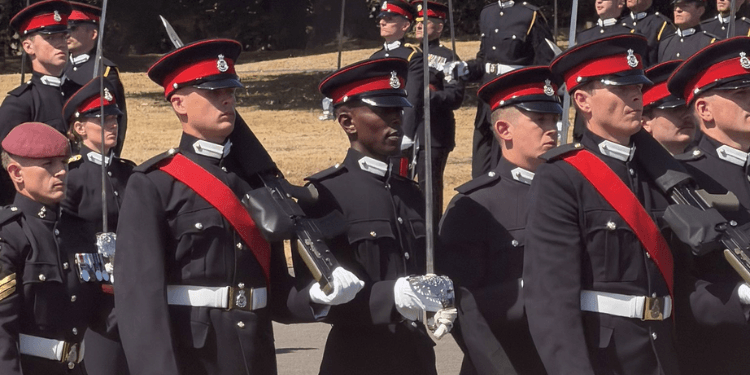 Kenyan Army Officer Commissioned in UK After Military Training: What the Training Entails