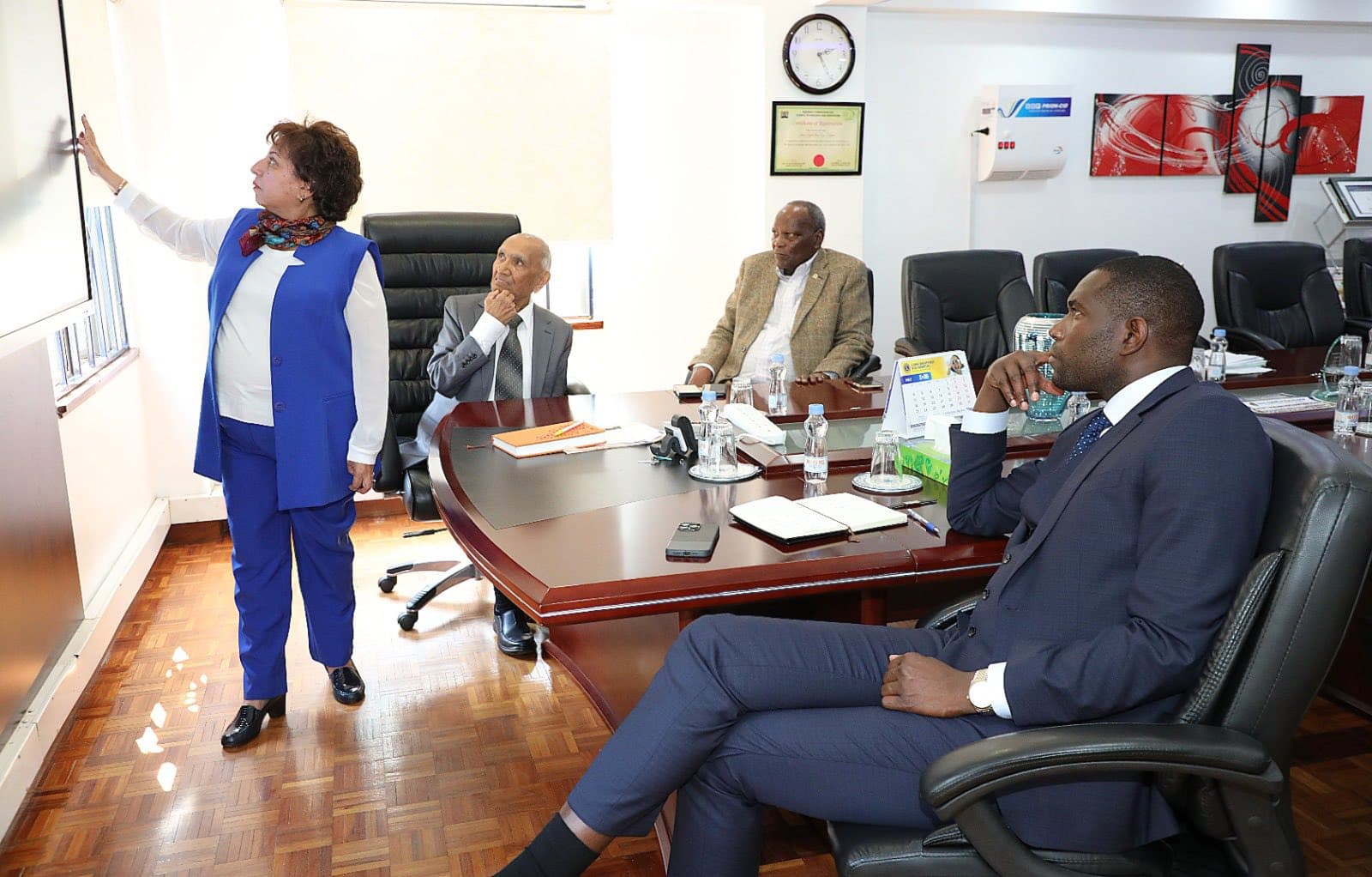 PS Oluga visits Lions SightFirst hospital to strengthen partnerships