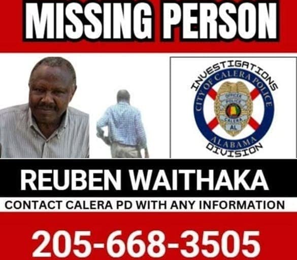 Reuben Waithaka: 72-year-old Kenyan Man Still Missing Since May