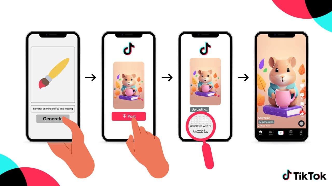 TikTok Integrates New Tech to Label AI Generated Content